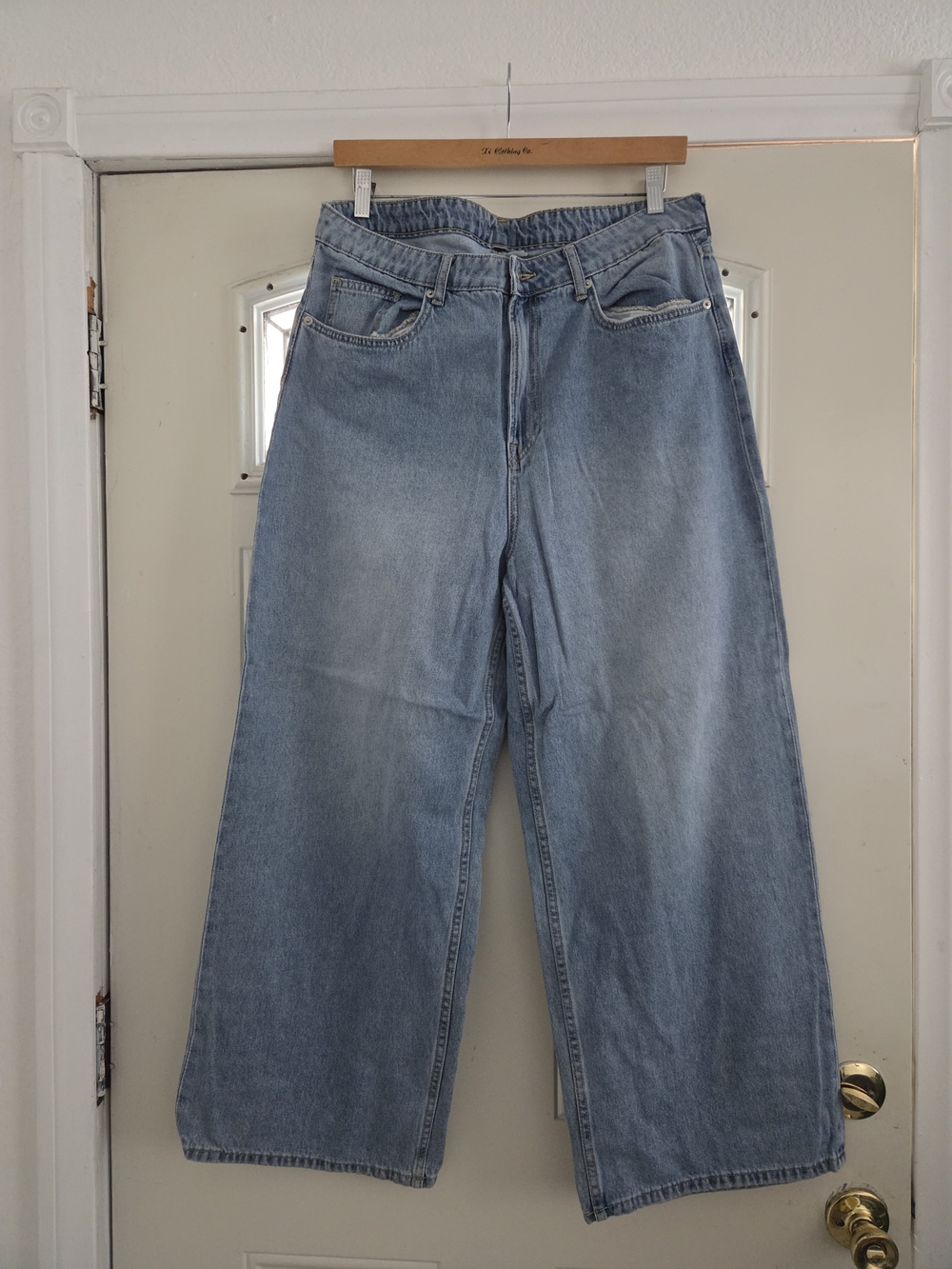 H&M Light Blue Wide Leg Women’s Jeans Size 12
